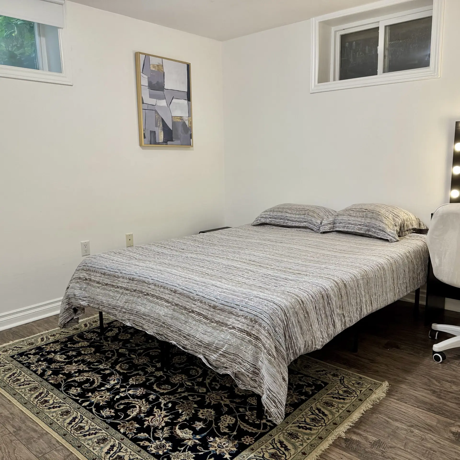 Stylish 1-Bedroom Basement Apartment in Prime Willowdale East Location