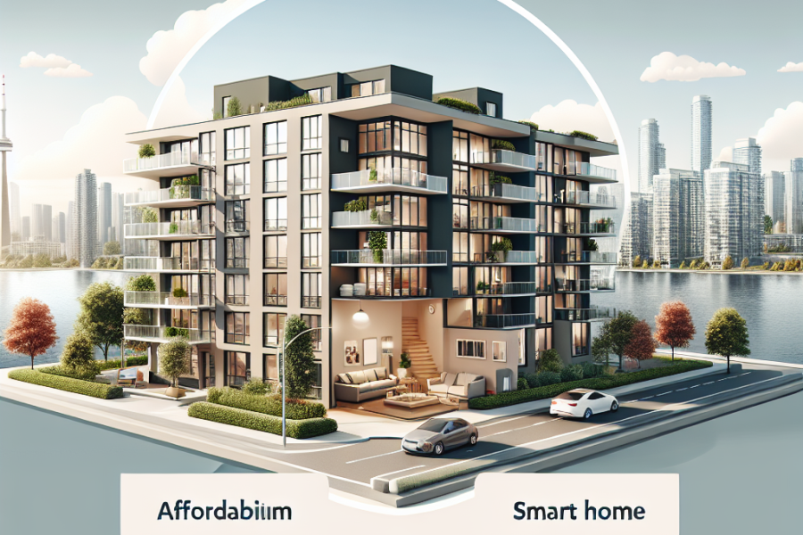 Luxury 1-Bed Smart Condo Near Transit & Shopping in Toronto, Ideal for Couples
